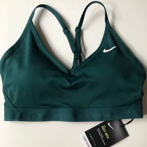 Nike Indy Sports Bra Light Support - Brand New- emerald green